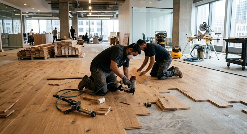 Commercial Hardwood Service in Spring Hill, KS