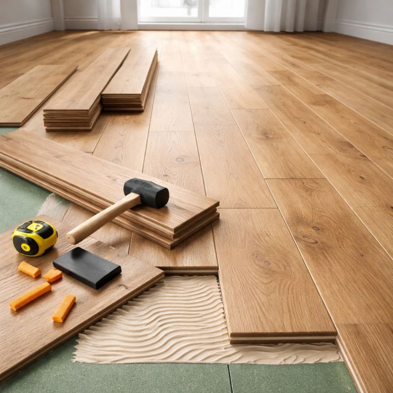 Engineered Wood Installation in Overland Park, KS