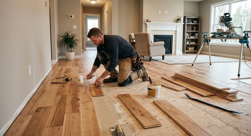 Engineered Wood Installation in Overland Park, KS