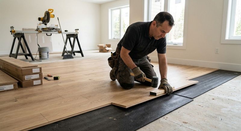Engineered Wood Installation in Overland Park, KS