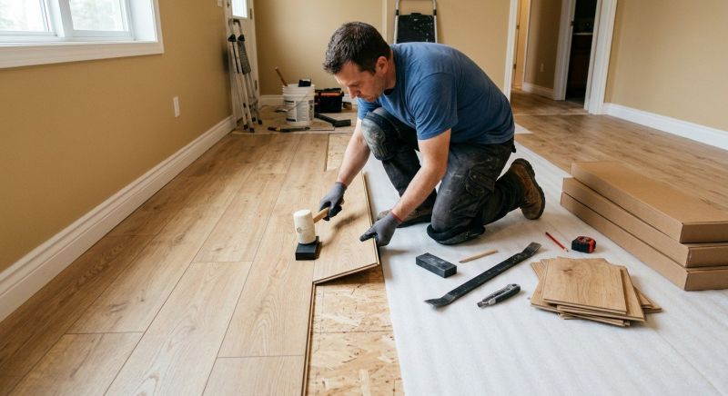 Laminate Floor Installation in Peculiar, MO