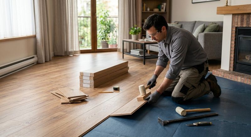 Laminate Floor Installation in Platte County, MO