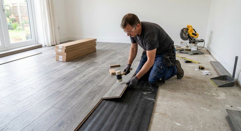 Laminate Floor Installation in Platte County, MO