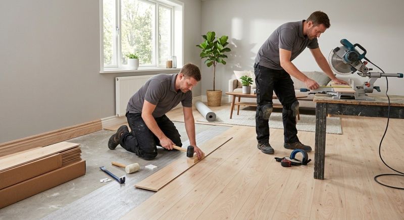 Laminate Floor Installation in Shawnee, KS