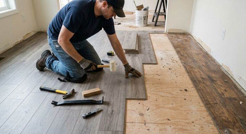 Laminate Floor Replacement in Belton, MO