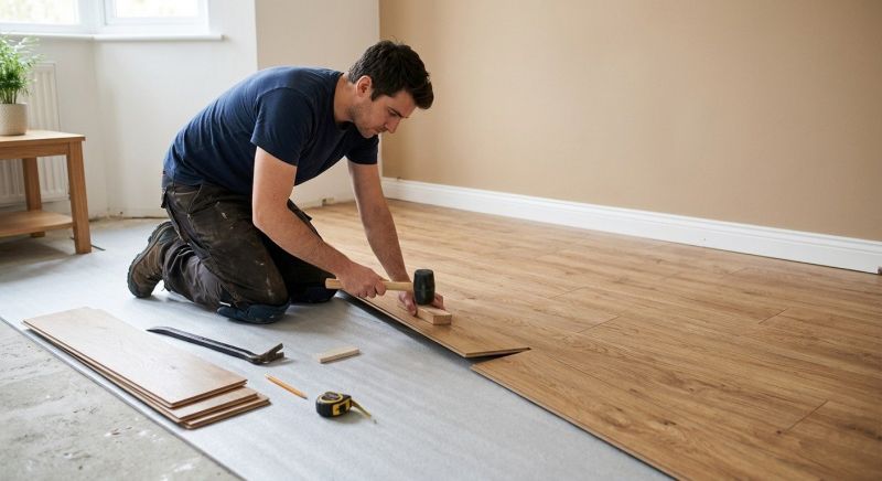 Laminate Floor Replacement in Gardner, KS