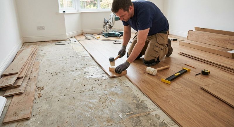 Laminate Floor Replacement in Overland Park, KS