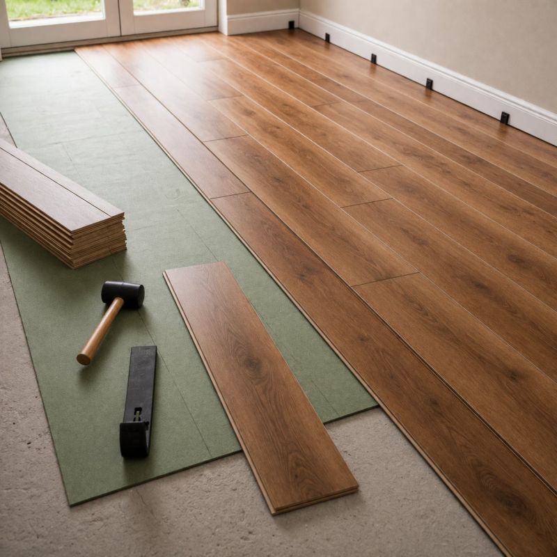 Laminate Floor Replacement in Olathe, KS