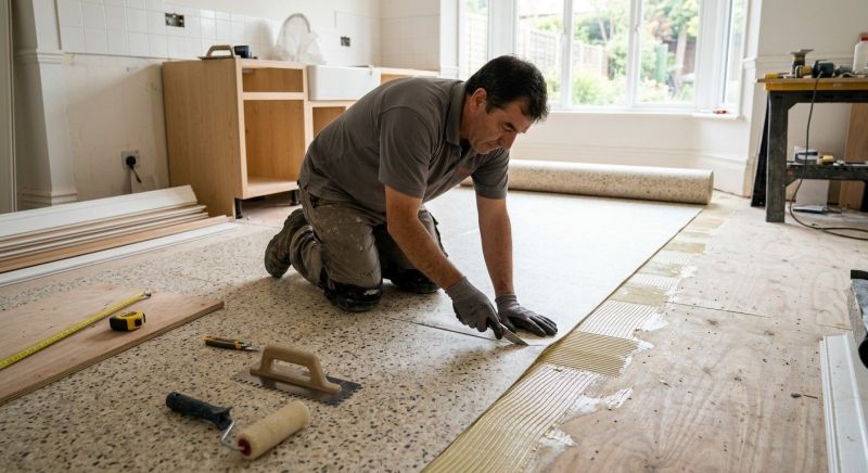 Linoleum Floor Installation in Spring Hill, KS