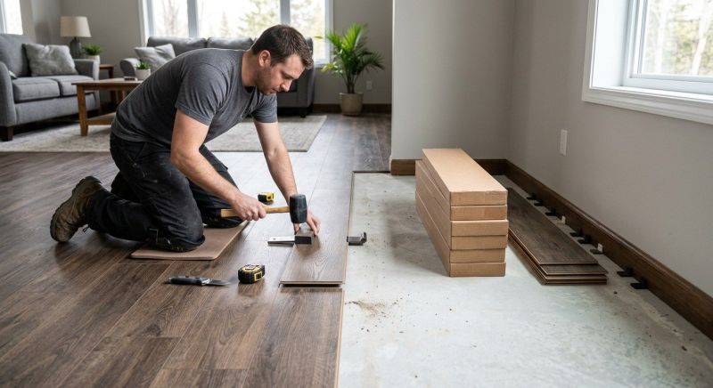 Lvt Flooring Installation in De Soto, KS