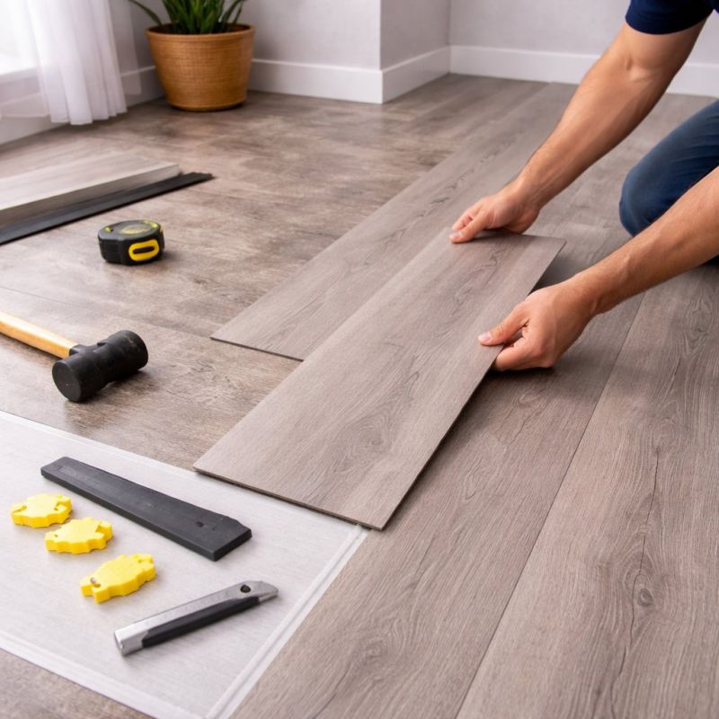 Lvt Flooring Installation in Spring Hill, KS