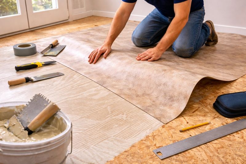 Sheet Flooring Installation in Kansas City, MO