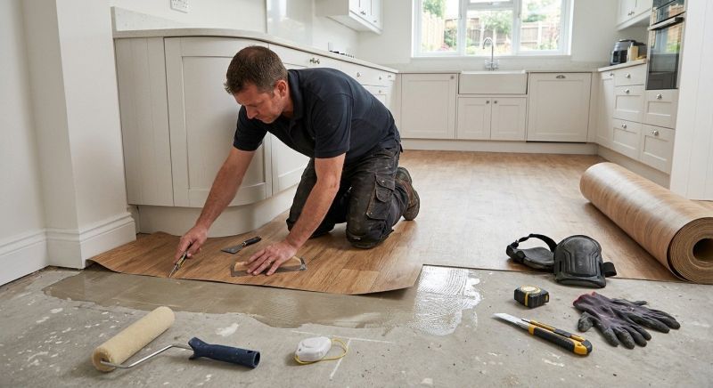 Sheet Vinyl Installation in Leawood, KS