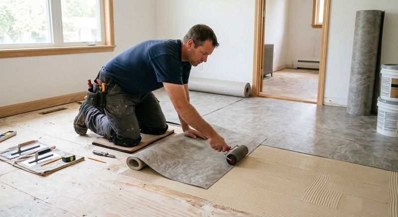 Sheet Vinyl Installation in Platte County, MO