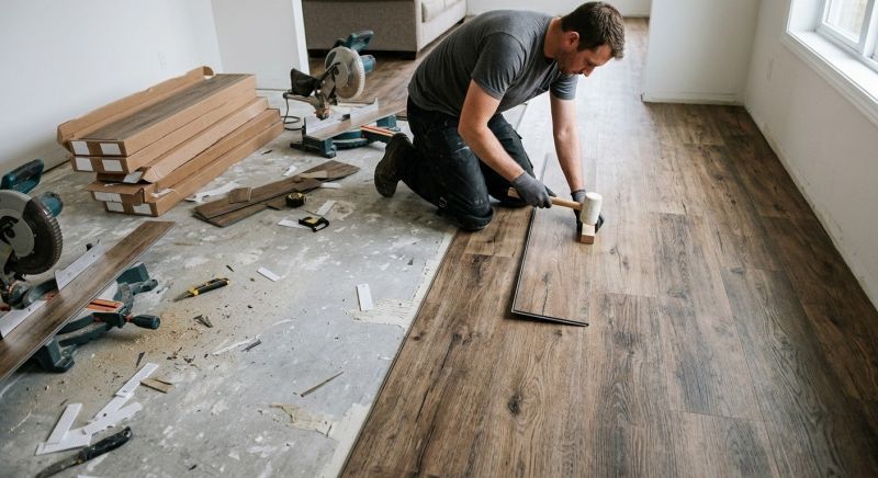 Vinyl Floor Replacement in Overland Park, KS