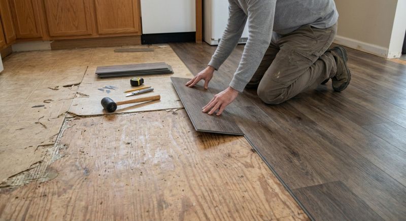 Vinyl Flooring Installation in Belton, MO