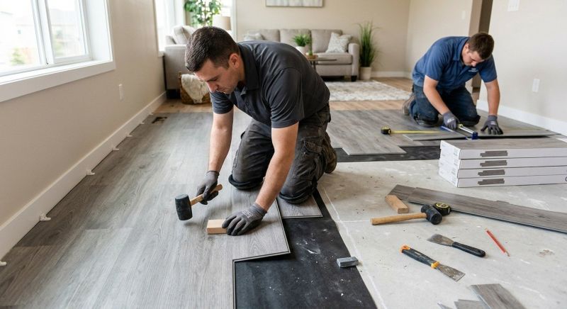 Vinyl Flooring Installation in Lenexa, KS