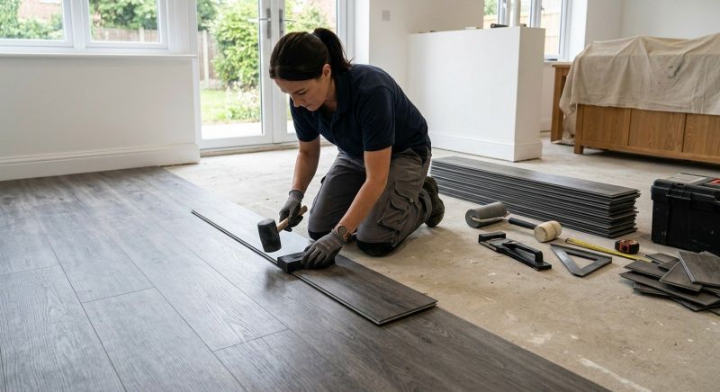Vinyl Tile Installation in Overland Park, KS