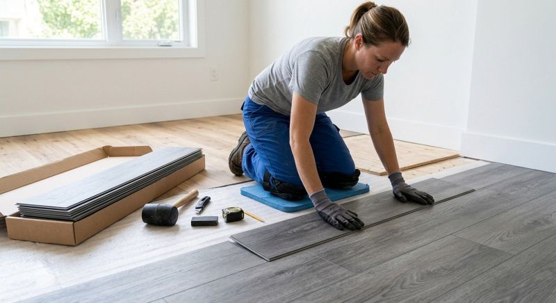 Vinyl Tile Replacement in Overland Park, KS